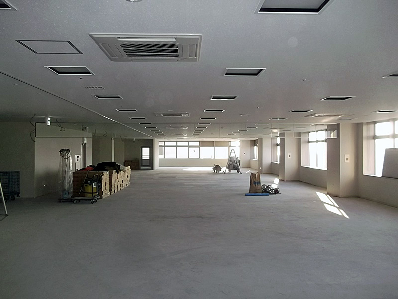 土浦市　新庁舎整備建築主体工事